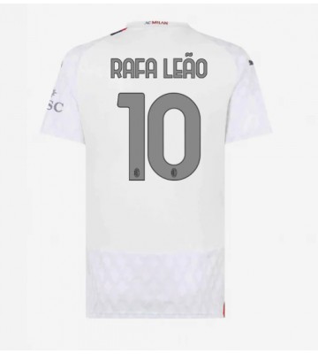 AC Milan Rafael Leao #10 Udebanetrøje Dame 2023-24 Kort ærmer